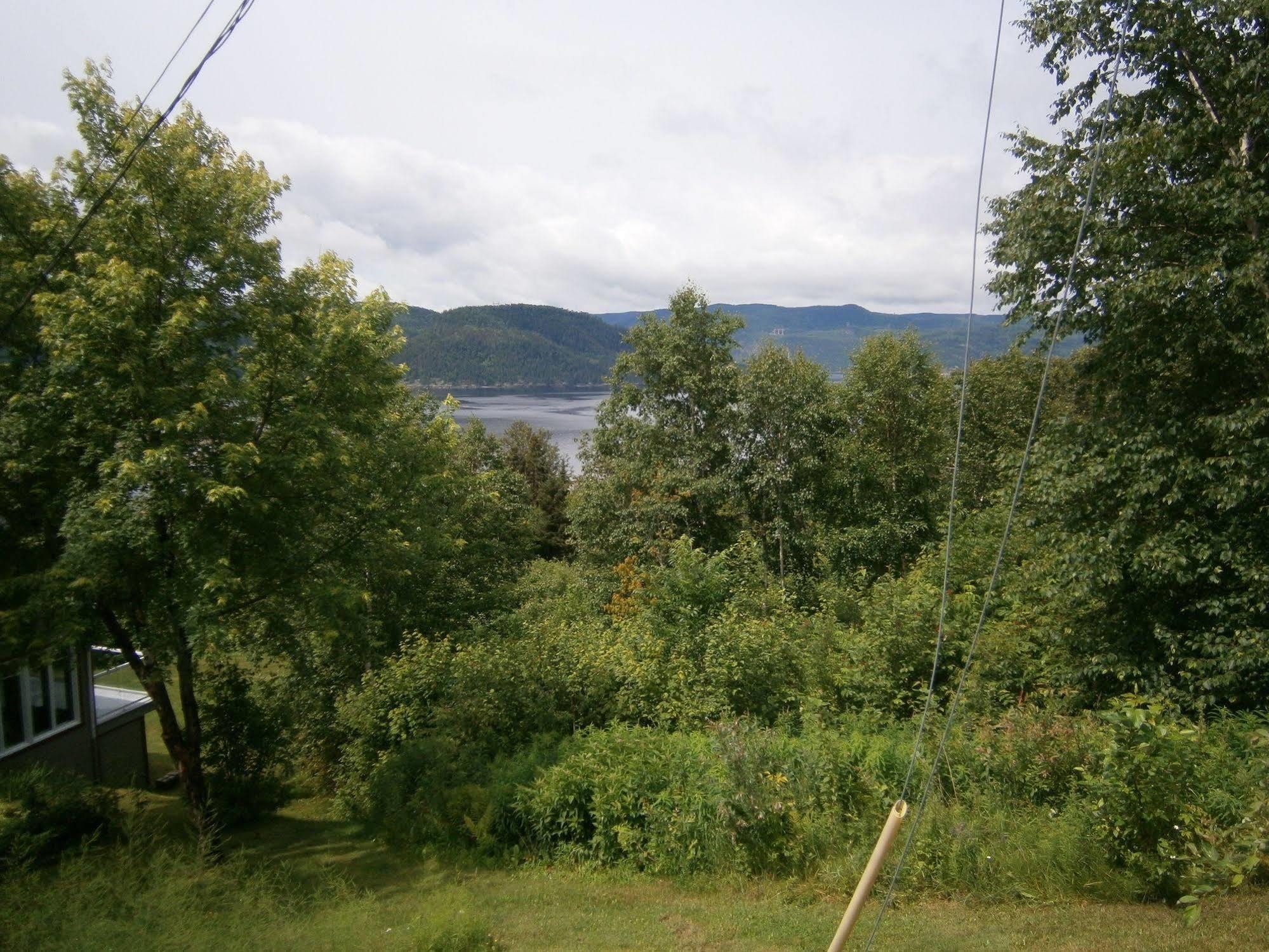Panoramique Du Fjord Appartement LʼAnse-Saint-Jean Buitenkant foto