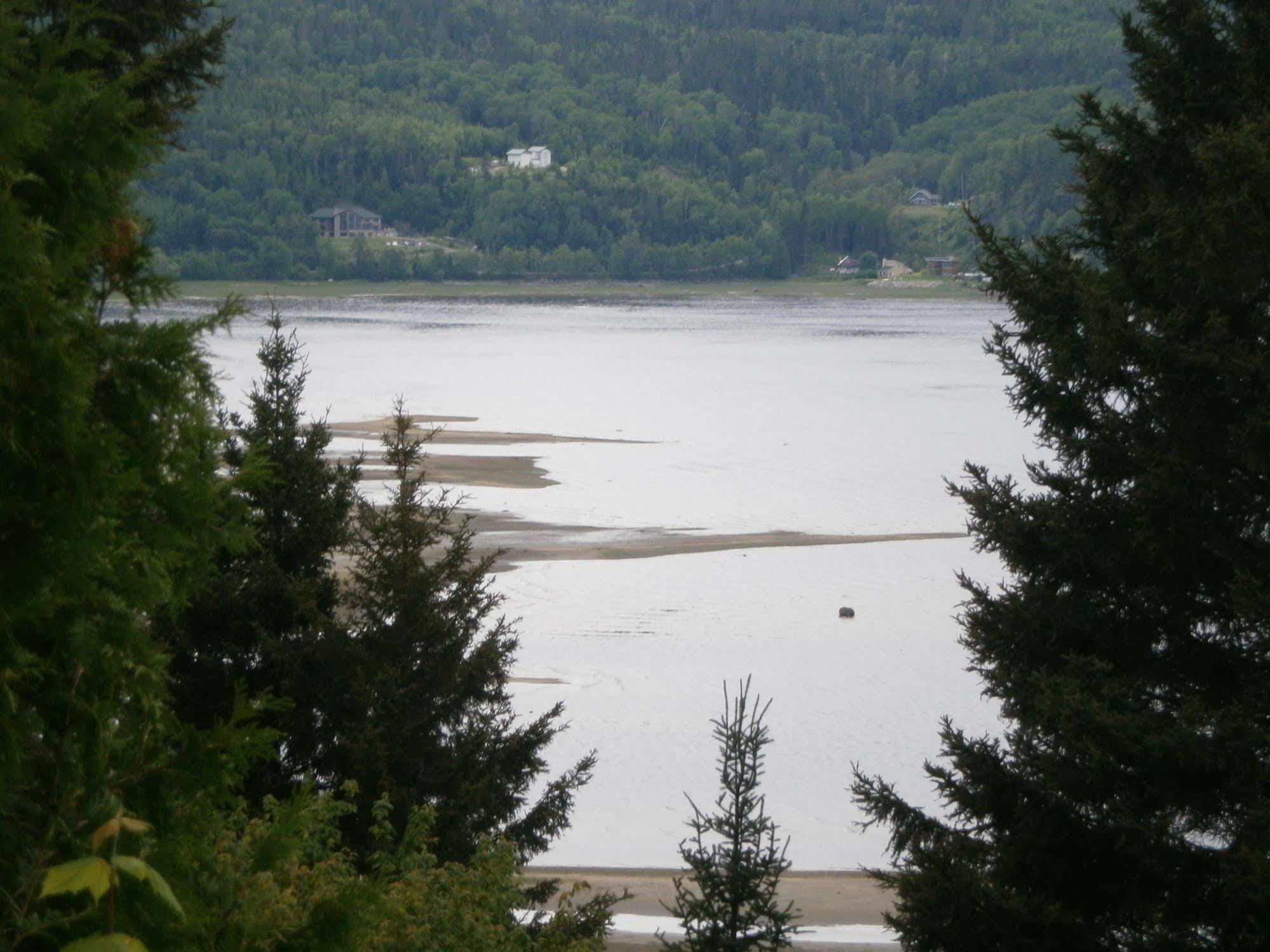 Panoramique Du Fjord Appartement LʼAnse-Saint-Jean Buitenkant foto