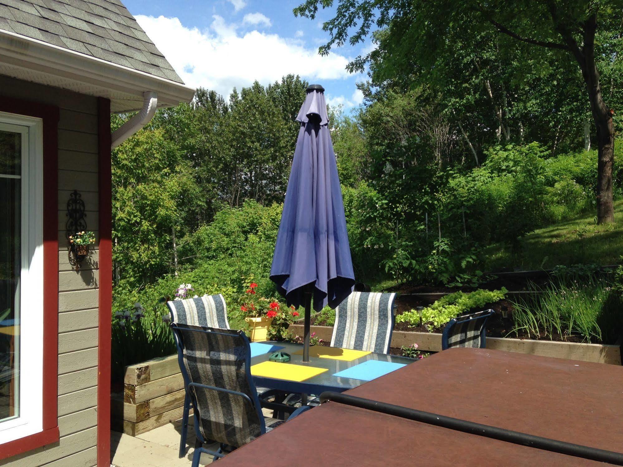 Panoramique Du Fjord Appartement LʼAnse-Saint-Jean Buitenkant foto