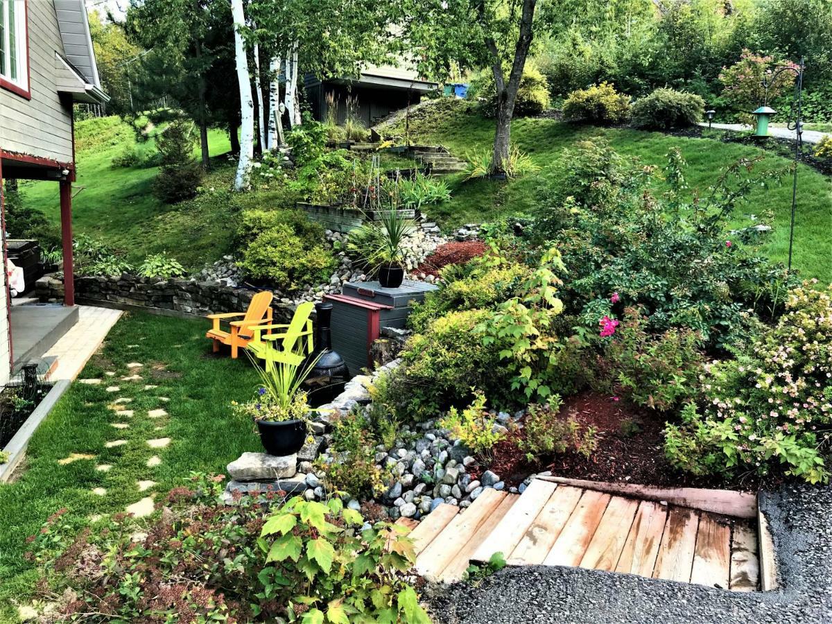 Panoramique Du Fjord Appartement LʼAnse-Saint-Jean Buitenkant foto