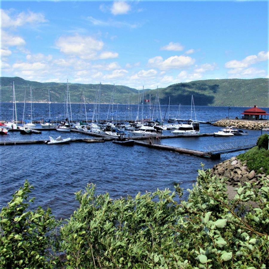 Panoramique Du Fjord Appartement LʼAnse-Saint-Jean Buitenkant foto