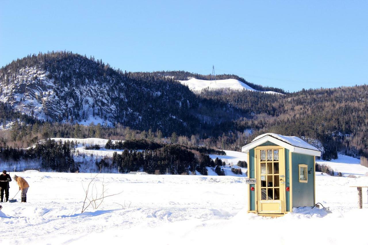 Panoramique Du Fjord Appartement LʼAnse-Saint-Jean Buitenkant foto