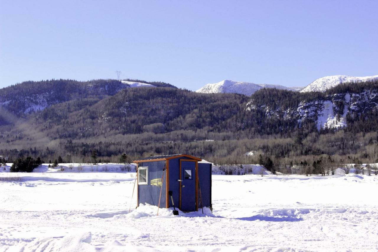 Panoramique Du Fjord Appartement LʼAnse-Saint-Jean Buitenkant foto