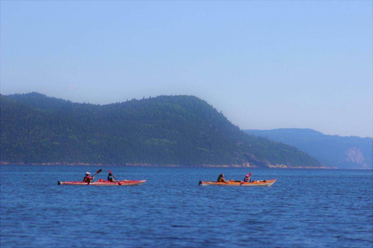 Panoramique Du Fjord Appartement LʼAnse-Saint-Jean Buitenkant foto