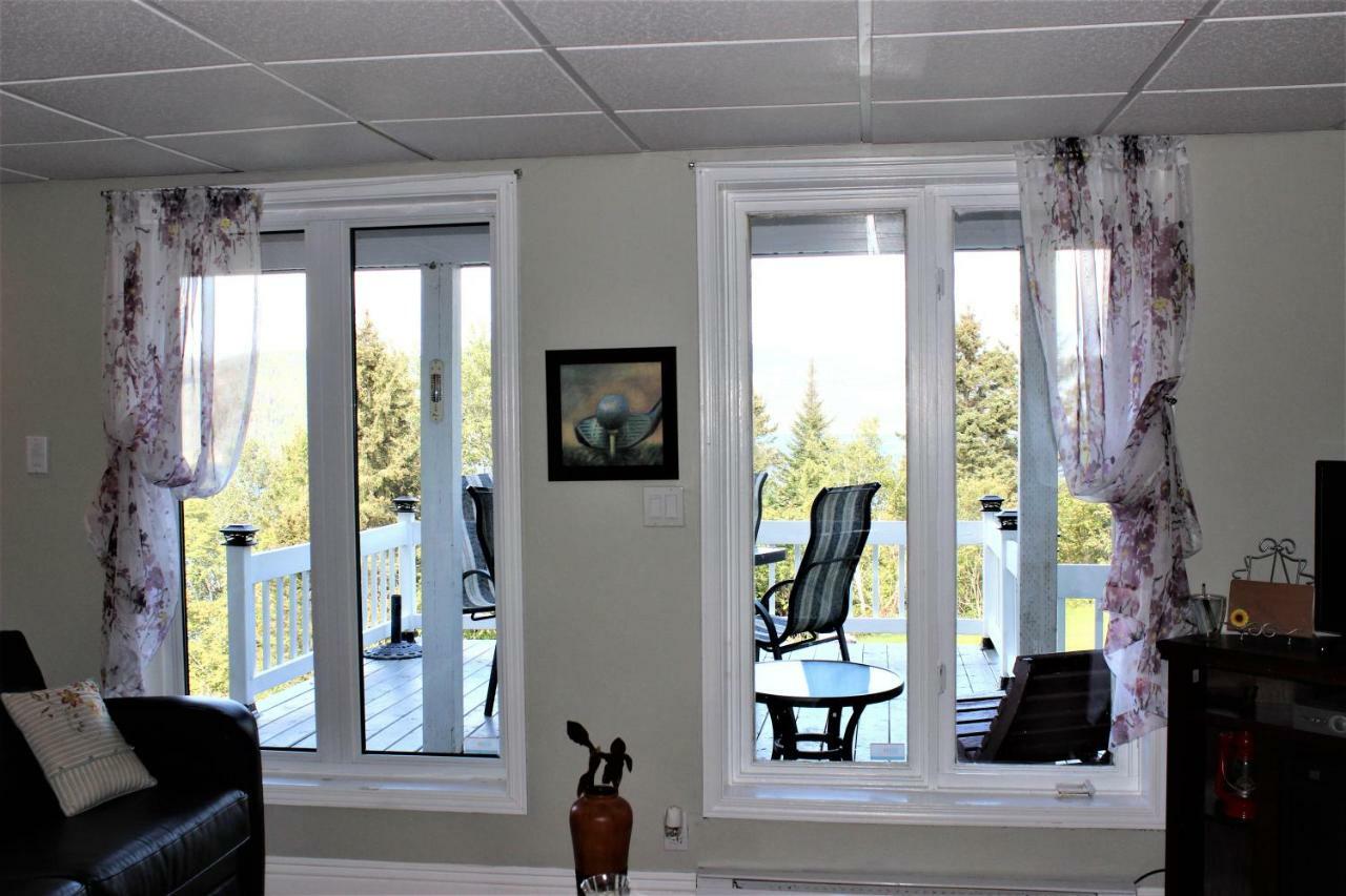 Panoramique Du Fjord Appartement LʼAnse-Saint-Jean Buitenkant foto